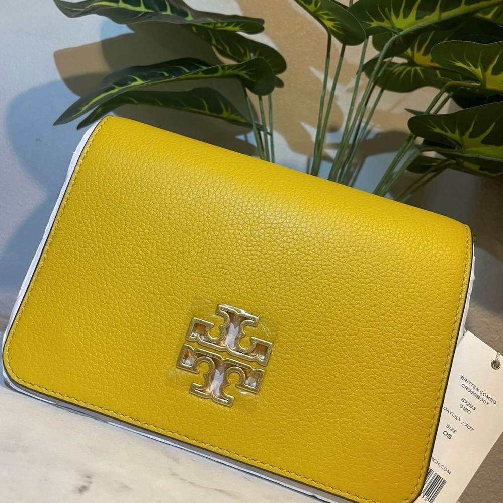 Tory Burch Vibrant Yellow Crossbody Bag